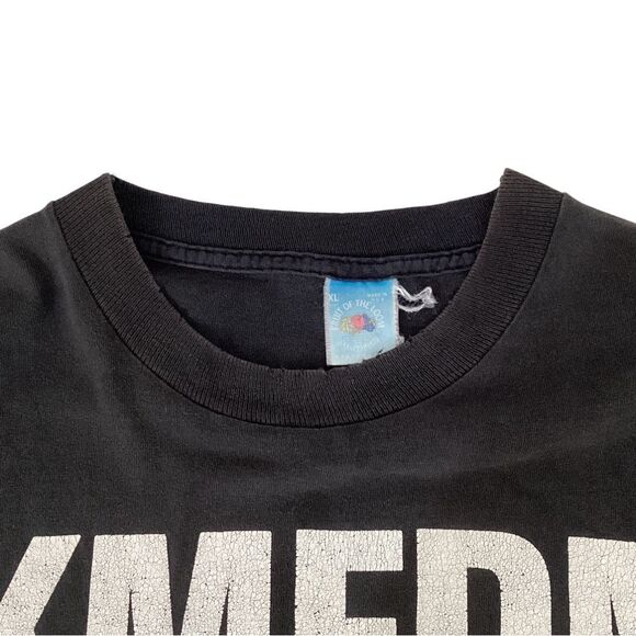 KMFDM Vintage Size XL Godlike Govern Your Soul T-Shirt Industrial Metal Band Tee - Picture 12 of 13